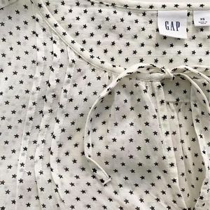 Gap Tiny Star Print Tunic Top - Sz X-Small - NEW
